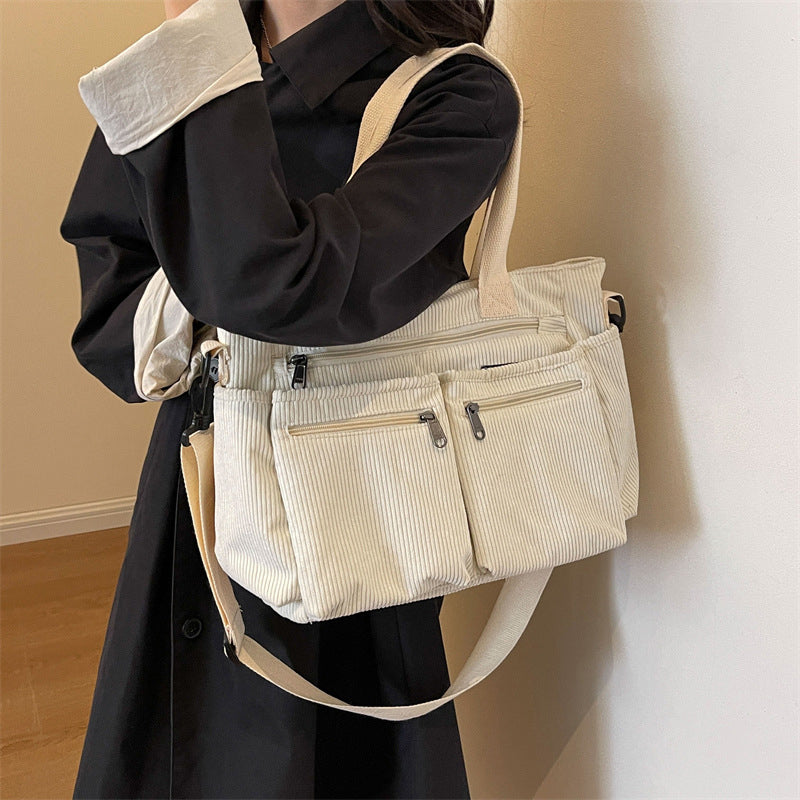 Elegante bolso de hombro para mujer con gran capacidad