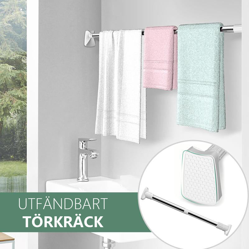 Varilla telescópica ajustable para almacenamiento de ropa