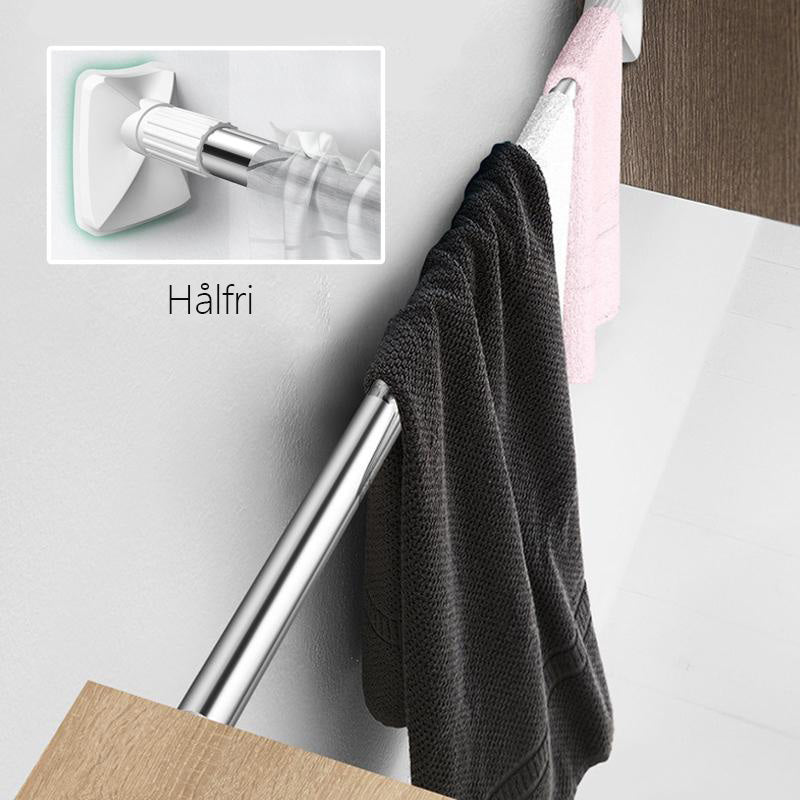 Varilla telescópica ajustable para almacenamiento de ropa