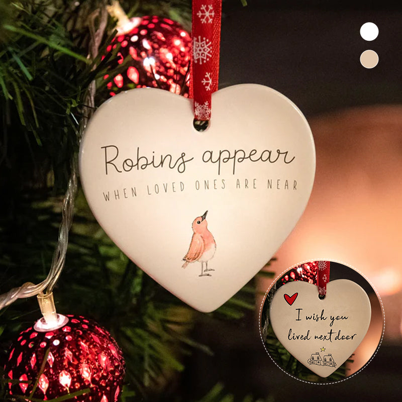 Adorno de Corazón Cerámico - Decoración Colgante | Regalo Perfecto