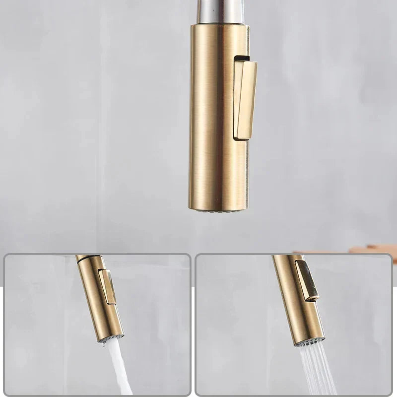 Grifo de Cocina con Rotación de 360° - Diseño Elegante