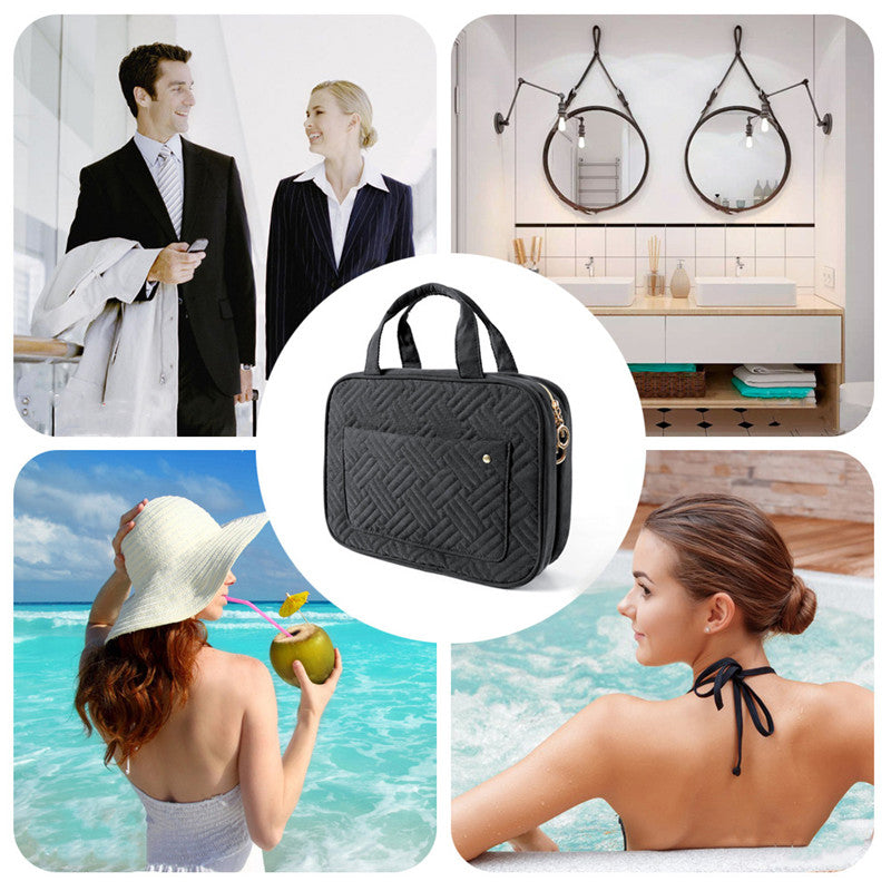 Neceser elegante para mujeres con gancho