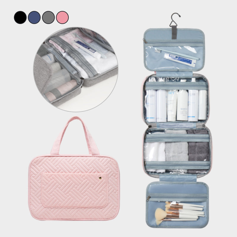 Neceser elegante para mujeres con gancho