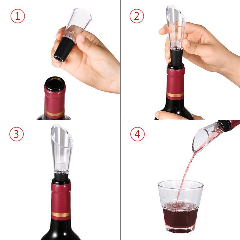 Set de Sacacorchos: Aire a Presión, Cortador de Papel de Aluminio, Vertedor de Vino