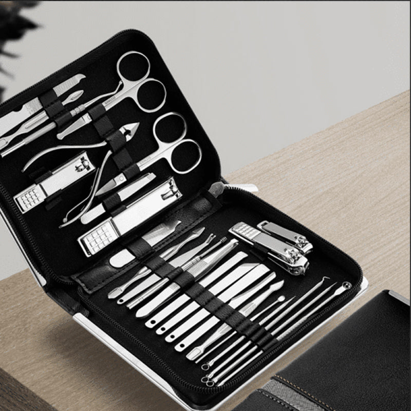 Elegante Set de Cuidado de Uñas para Cuidado de Precisión