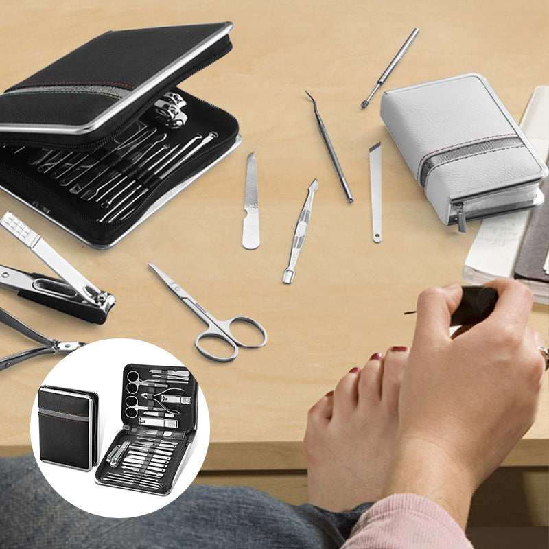 Elegante Set de Cuidado de Uñas para Cuidado de Precisión
