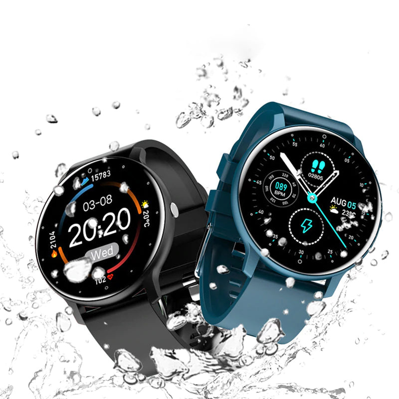 Reloj inteligente versátil para hombres y mujeres – Impermeable y Funcional