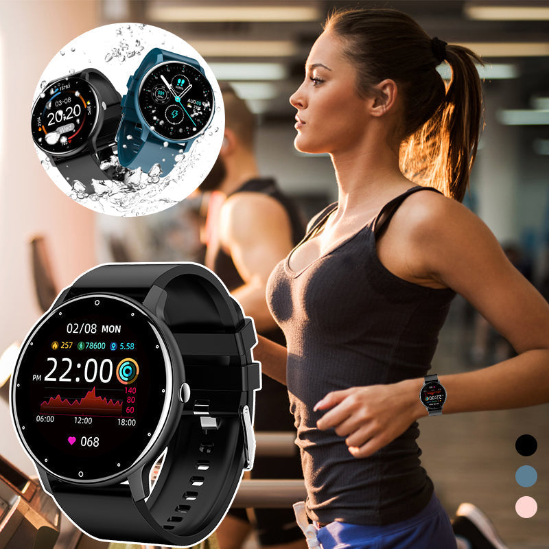 Reloj inteligente versátil para hombres y mujeres – Impermeable y Funcional