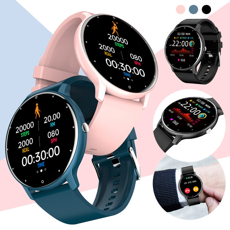 Reloj inteligente versátil para hombres y mujeres – Impermeable y Funcional