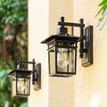 Luz de Pared de Lámpara de Linterna Impermeable para Exteriores