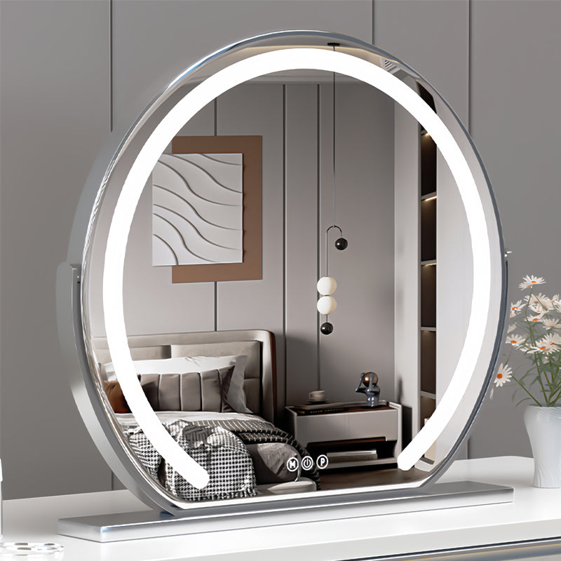 Espejo de Maquillaje LED Inteligente con Control Táctil