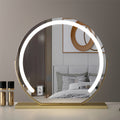 Espejo de Maquillaje LED Inteligente con Control Táctil