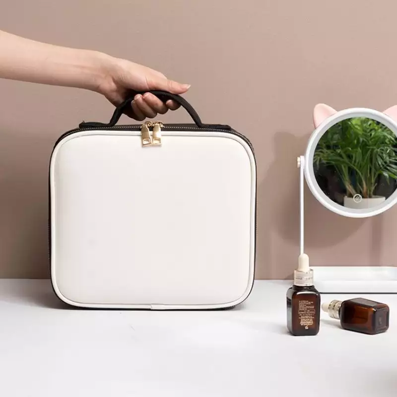 Neceser con Espejo LED para una Organización Perfecta