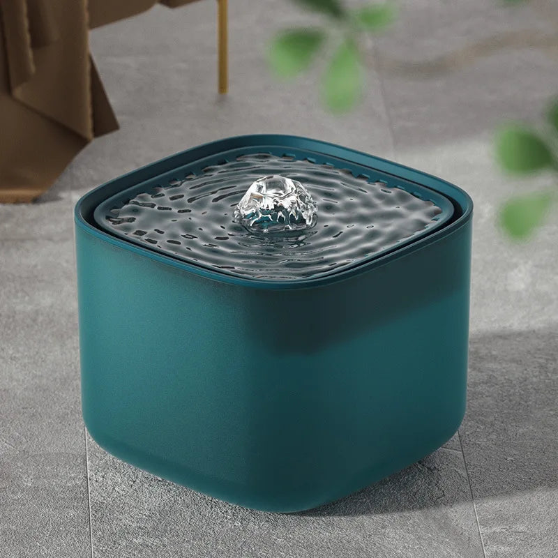Fuente de Agua para Mascotas Ultra Silenciosa - Capacidad de 3L | Material Libre de BPA