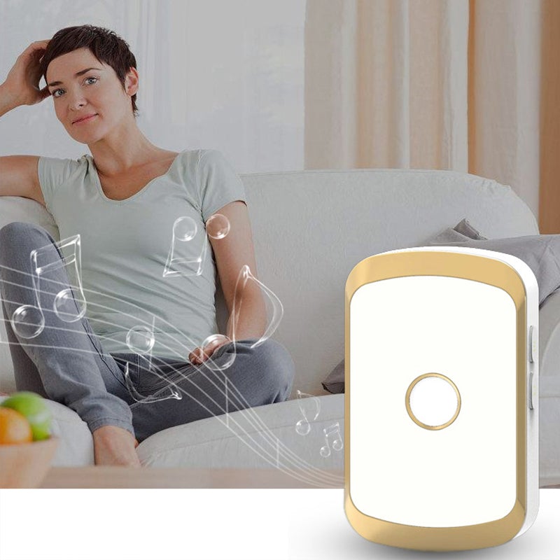 Timbre inalámbrico con largo alcance y control de volumen