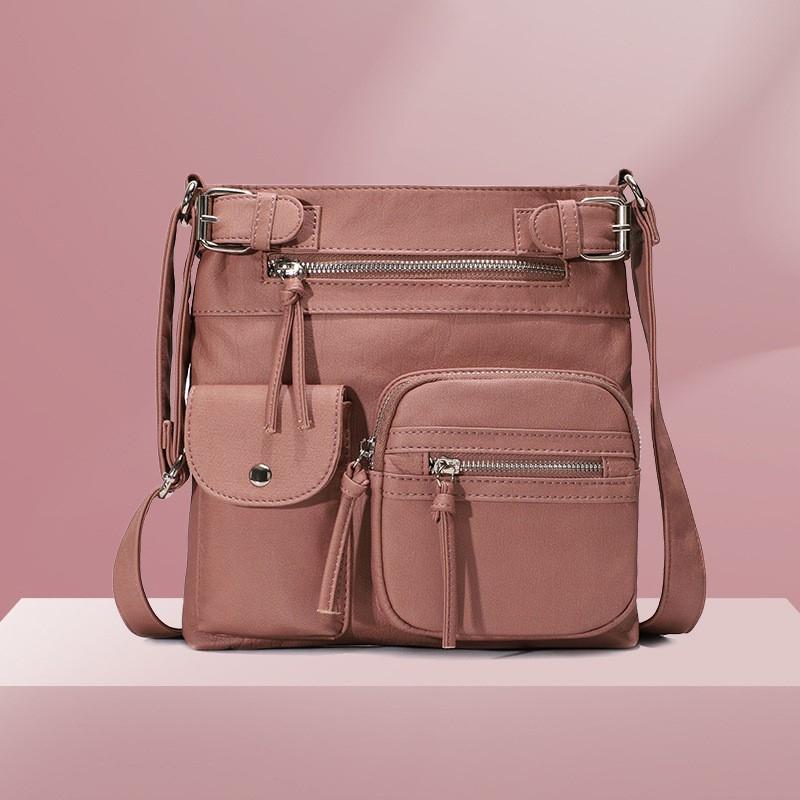 Bolso de Dama Impermeable con Amplias Opciones de Almacenamiento