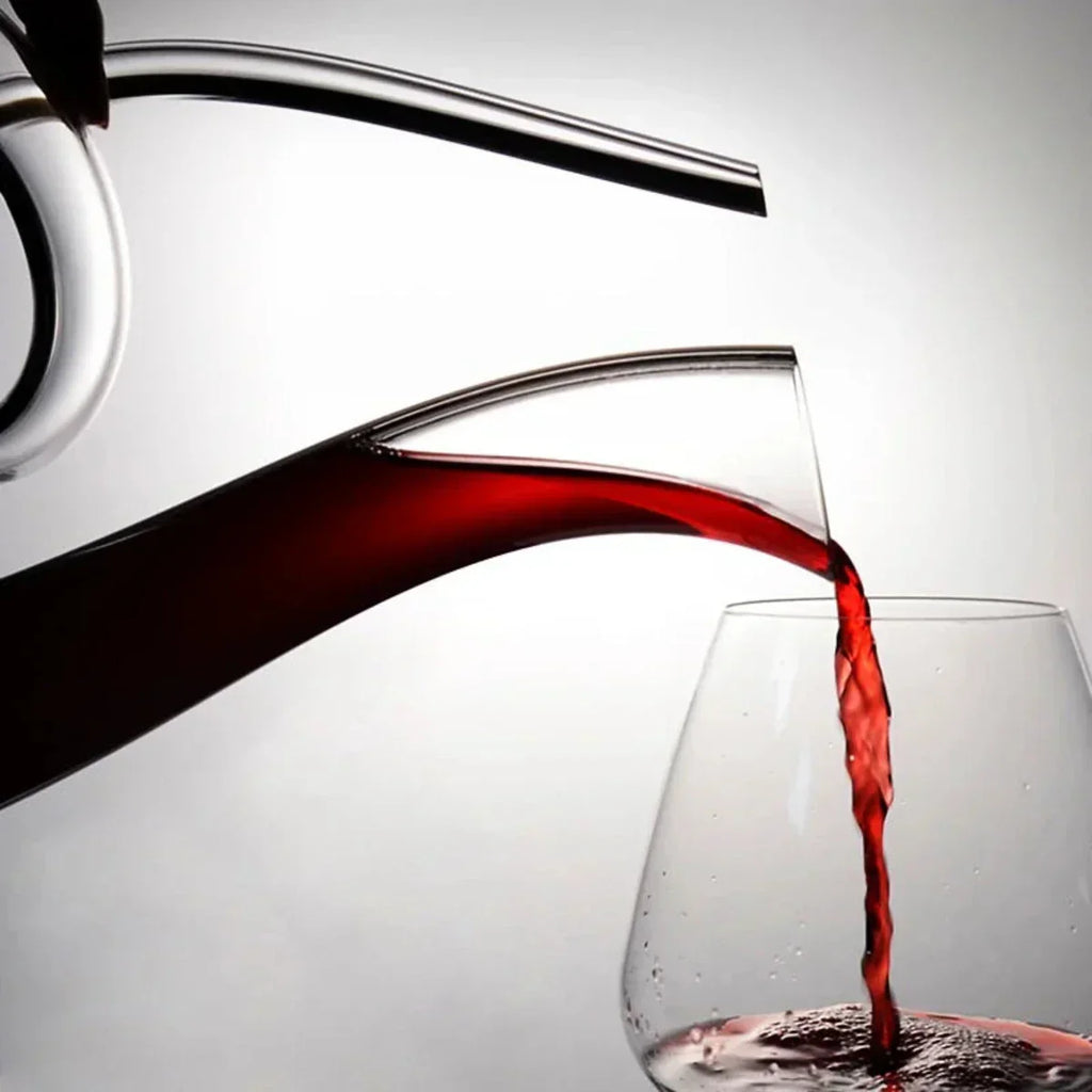 Decantador de Vino CrystalElegance | Diseño Hecho a Mano Sin Plomo