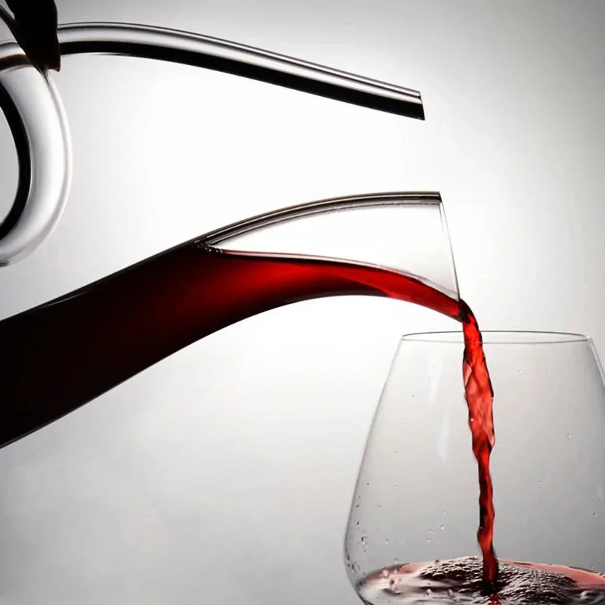Decantador de Vino CrystalElegance | Diseño Hecho a Mano Sin Plomo