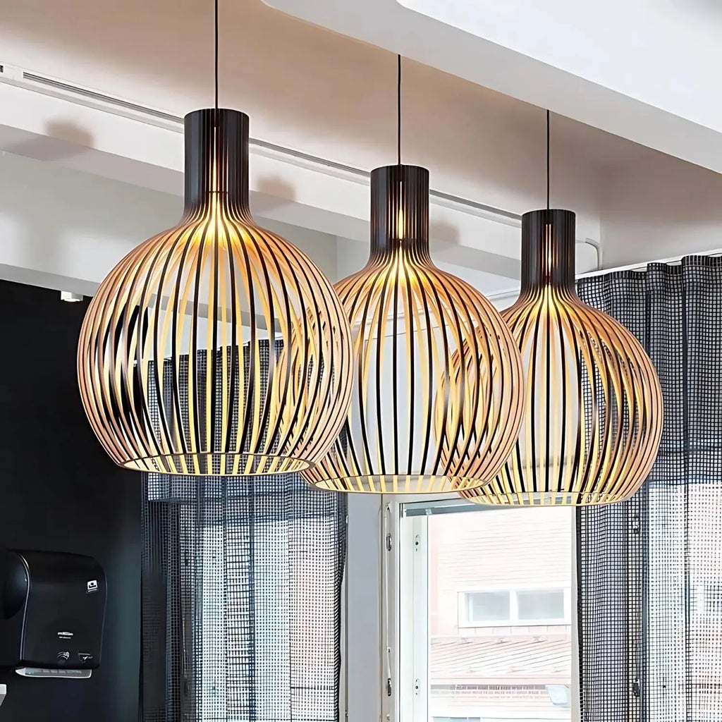 Lámpara Colgante Danesa Elegante - Diseño Escandinavo - Ajustable