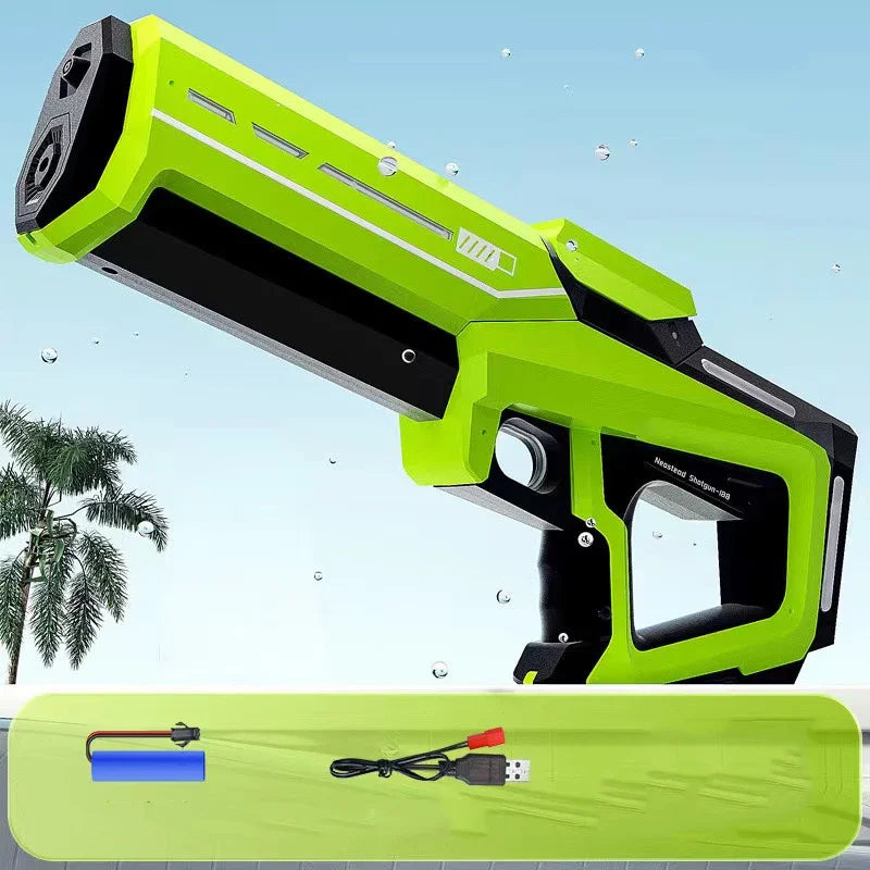 Pistolas de Agua Eléctricas - Potentes Chorros de Agua Automáticos