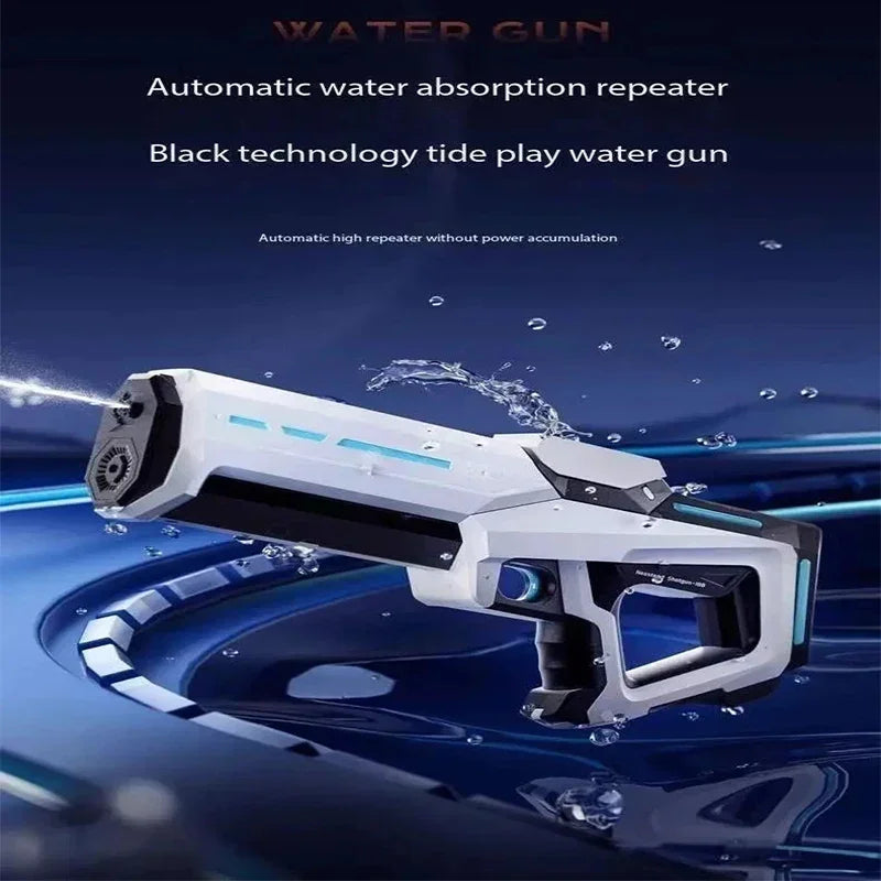 Pistolas de Agua Eléctricas - Potentes Chorros de Agua Automáticos