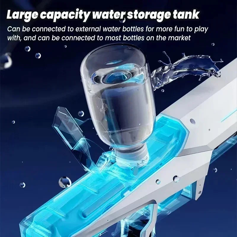Pistolas de Agua Eléctricas - Potentes Chorros de Agua Automáticos
