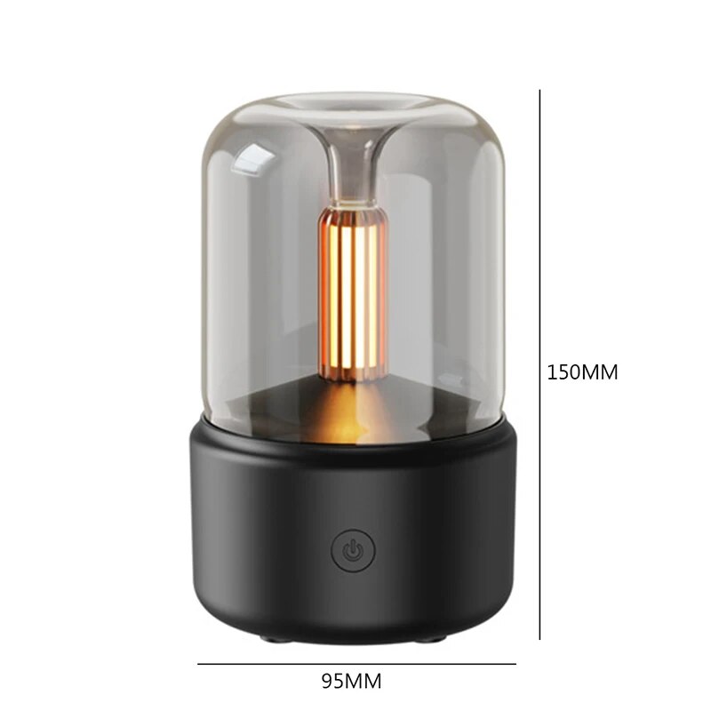 Difusor Ultrasónico 2 en 1 y Humidificador – Diseño Compacto para el Hogar y la Oficina