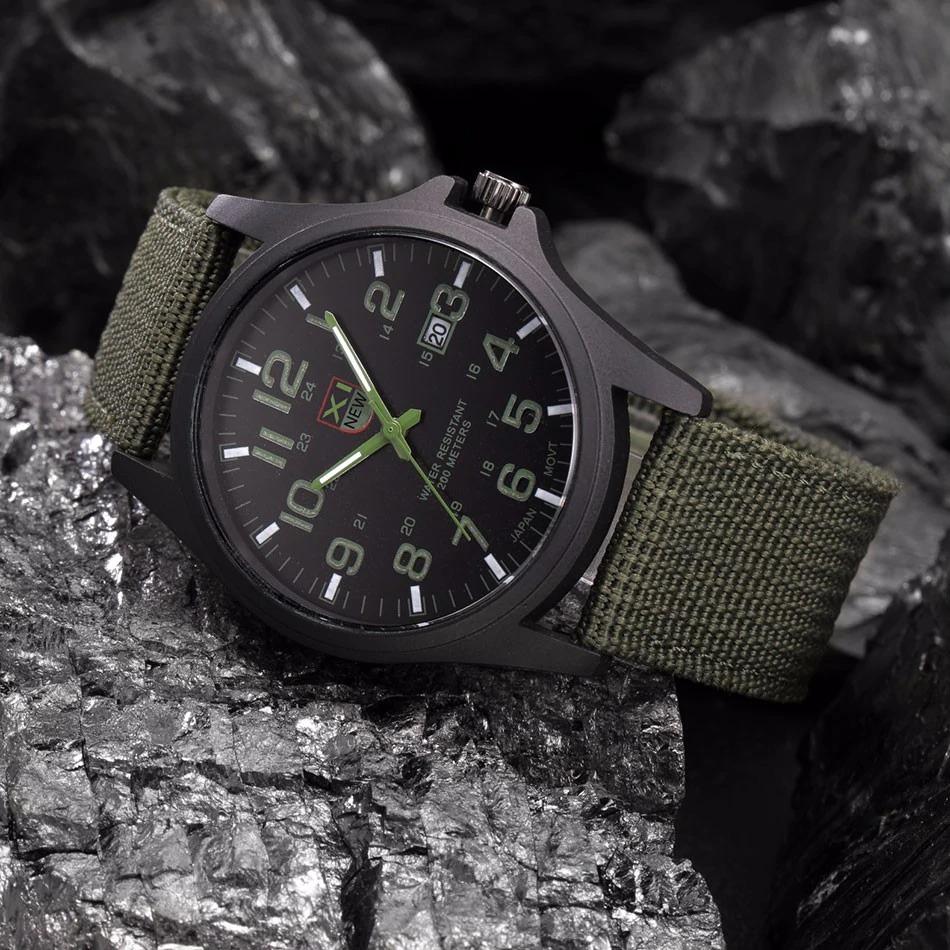 Reloj de Pulsera Táctico – Reloj de Estilo Militar