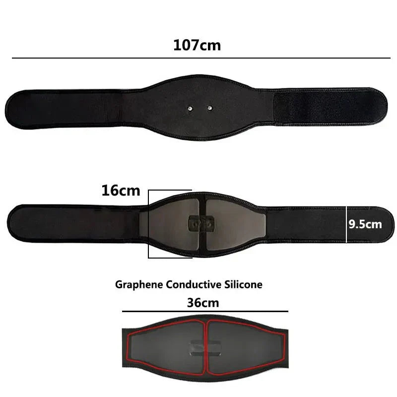 BowLift | Entrenador de Abs EMS – Estimulador de Músculos Abdominales de 19 Niveles para Fortalecimiento del Core
