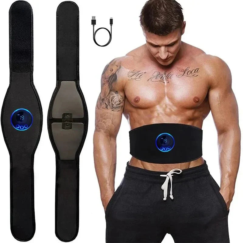 BowLift | Entrenador de Abs EMS – Estimulador de Músculos Abdominales de 19 Niveles para Fortalecimiento del Core