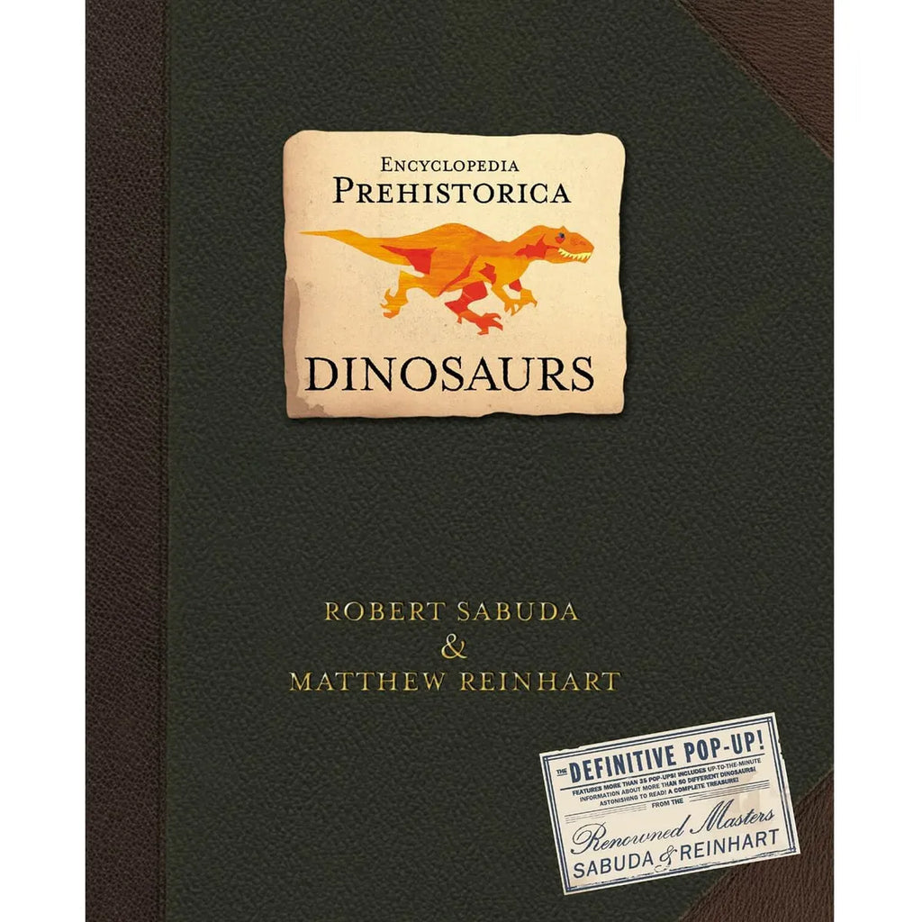 Kalsten | Libro Pop-Up 3D DinoWorld | Dinosaurios Prehistóricos y Monstruos Marinos | Tapa Dura