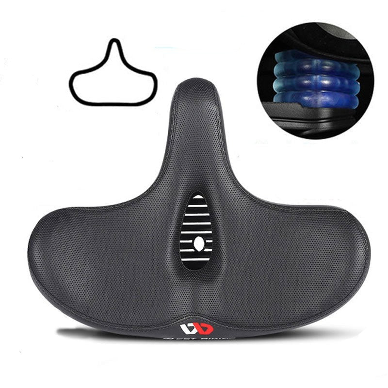 Silla de Bicicleta Ergonomica RideEase Extra Ancha Transpirable