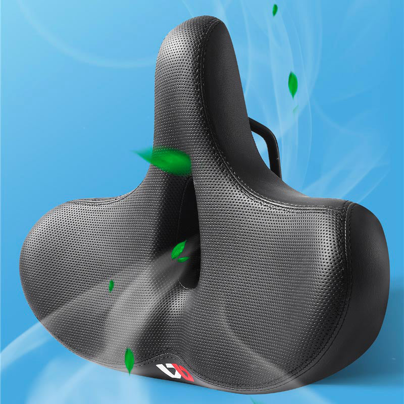 Silla de Bicicleta Ergonomica RideEase Extra Ancha Transpirable