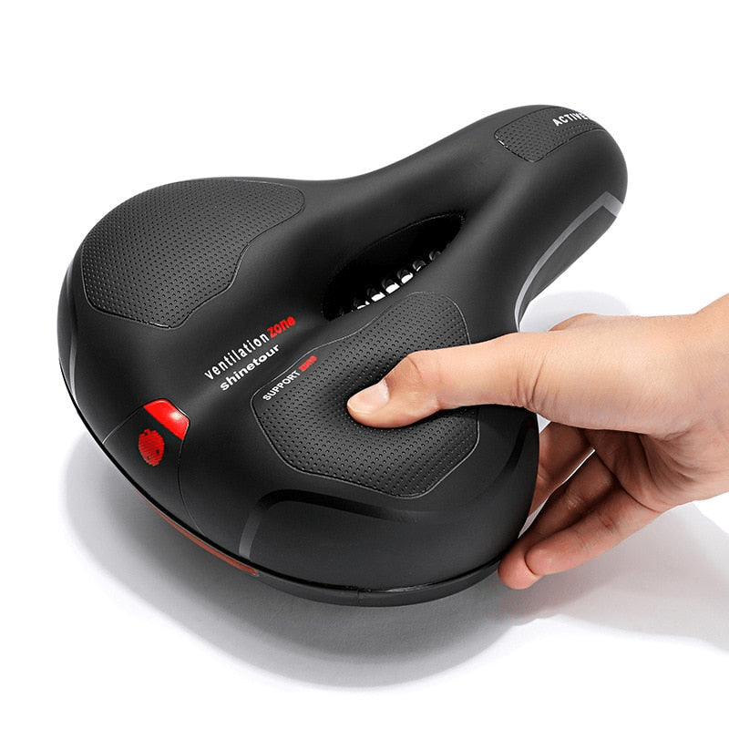 SoftRide Silla de Bicicleta | Ergonómica y Cómoda | Espalda y Asiento