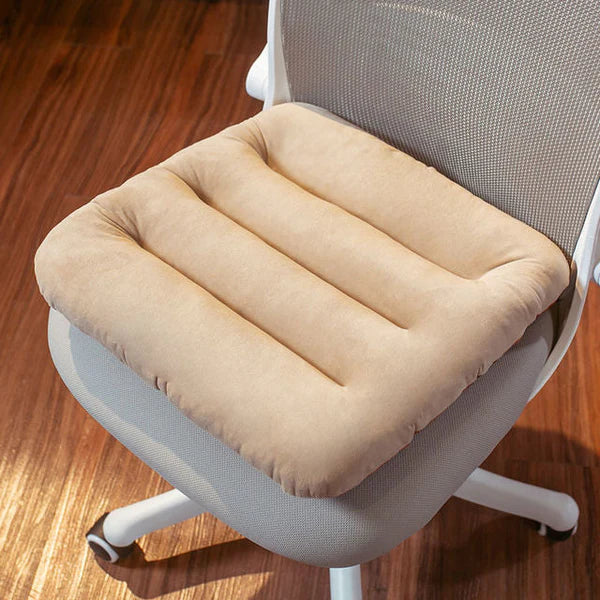 Cojín de Asiento de Espuma Viscoelástica Ergonómico con Soporte para la Espalda