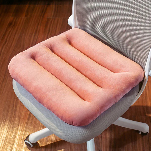 Cojín de Asiento de Espuma Viscoelástica Ergonómico con Soporte para la Espalda