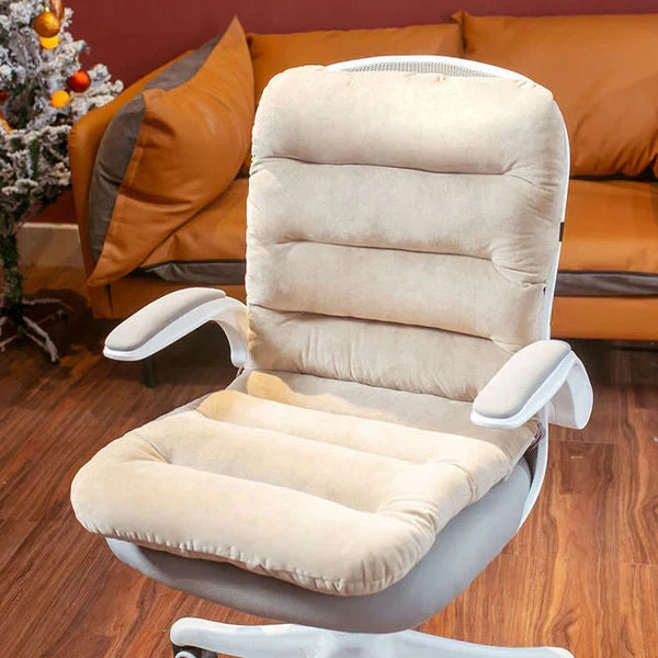 Cojín de Asiento de Espuma Viscoelástica Ergonómico con Soporte para la Espalda
