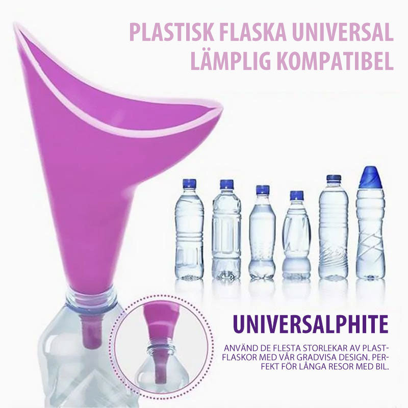 Embudos para Mujeres - Diseño Ergonómico y a Prueba de Salpicaduras