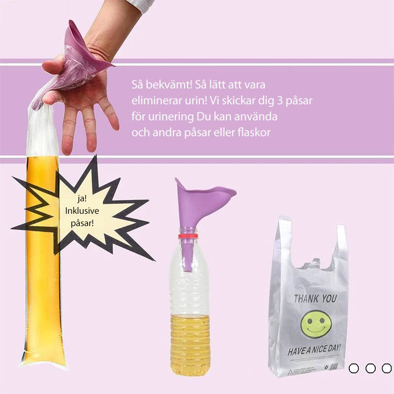 Embudos para Mujeres - Diseño Ergonómico y a Prueba de Salpicaduras