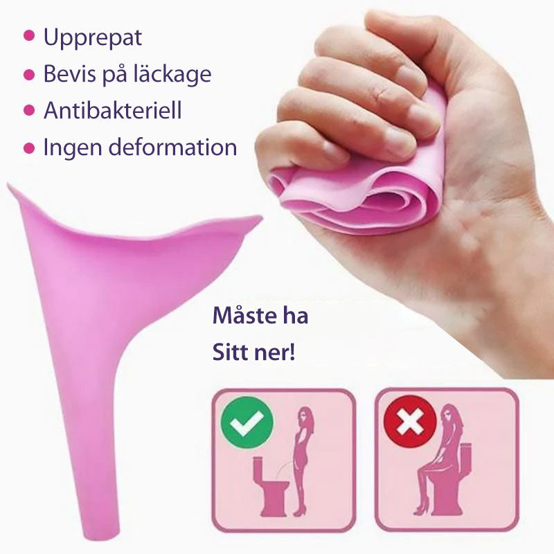 Embudos para Mujeres - Diseño Ergonómico y a Prueba de Salpicaduras