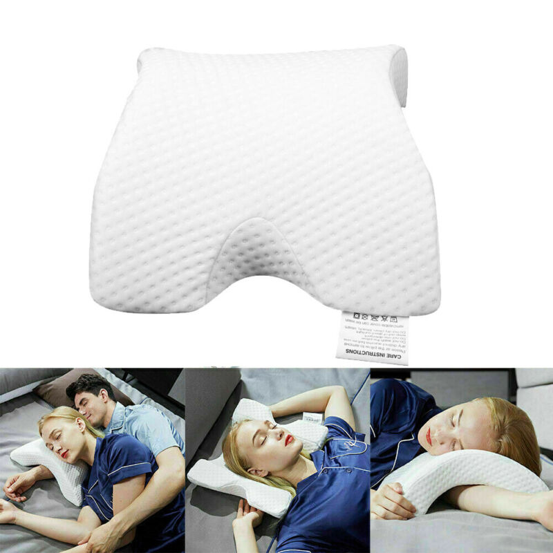 Almohada de Espuma Viscoelástica Ergonómica para un Sueño Cómodo