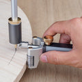 Herramienta de Trabajo en Madera Ergonómica con Rodillo de Acero Inoxidable