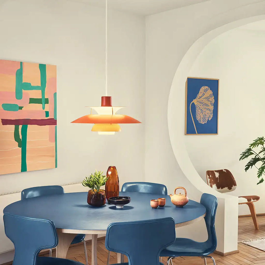 Lámpara de techo LED moderna redonda – Regulable y duradera – Iluminación elegante para sala de estar, comedor y oficina