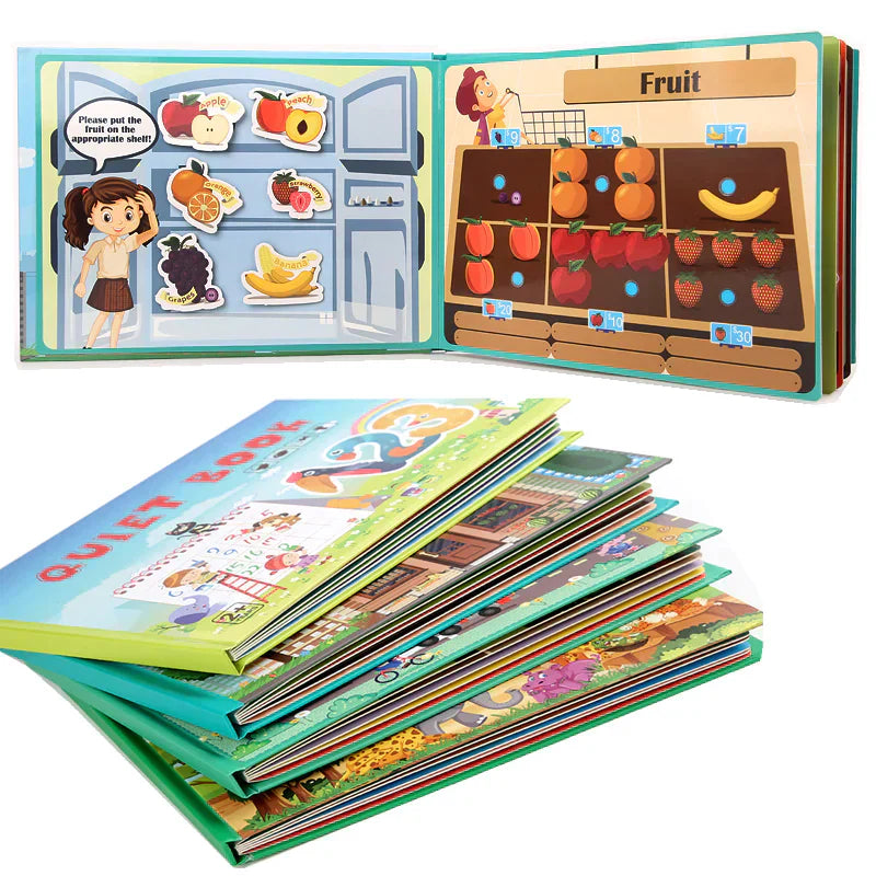 Montessori Libro de Ejercicios Silenciosos | 50% DESCUENTO