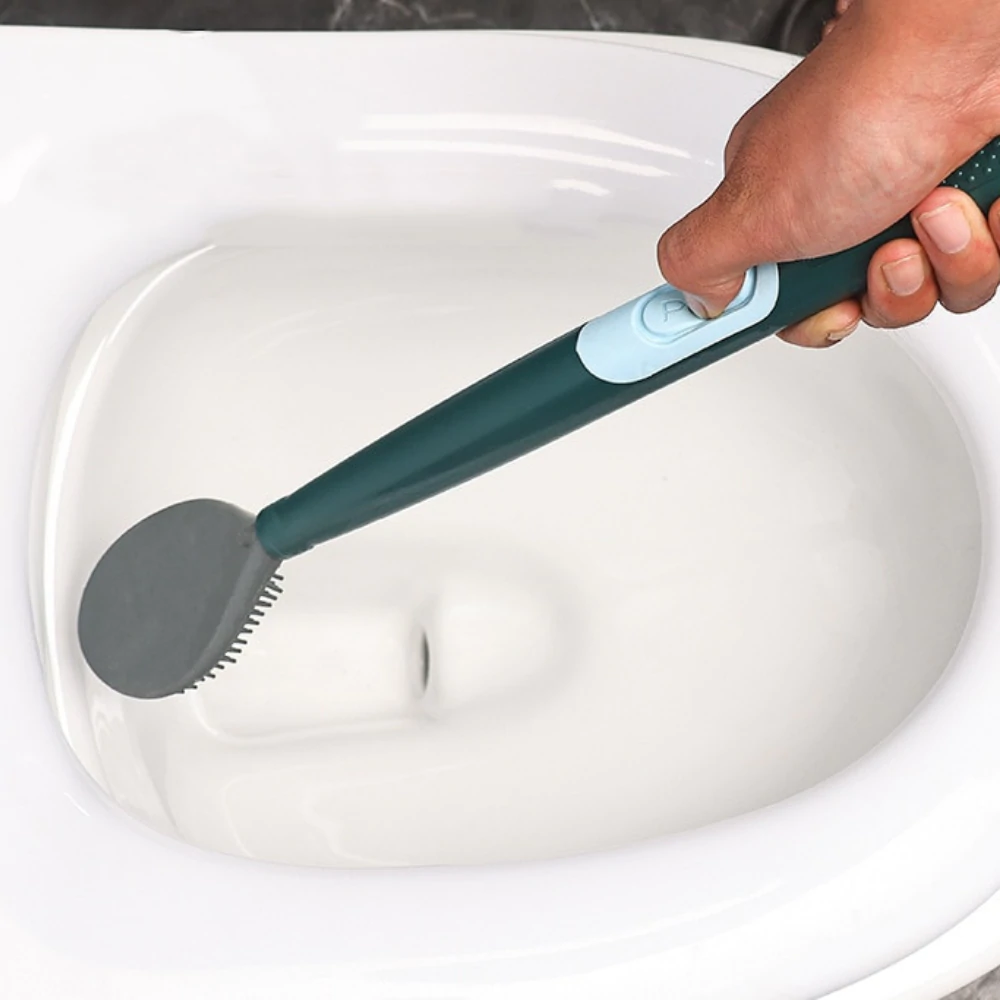 Cepillo de inodoro flexible para una limpieza precisa y fácil