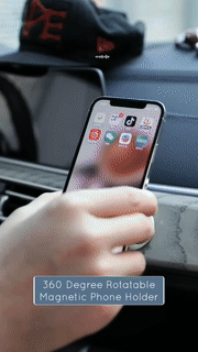 Soporte Magnético para Teléfono Rotatable a 360 Grados