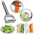 Cortador de verduras multifuncional de acero inoxidable ultra afilado y rallador de patatas y zanahorias