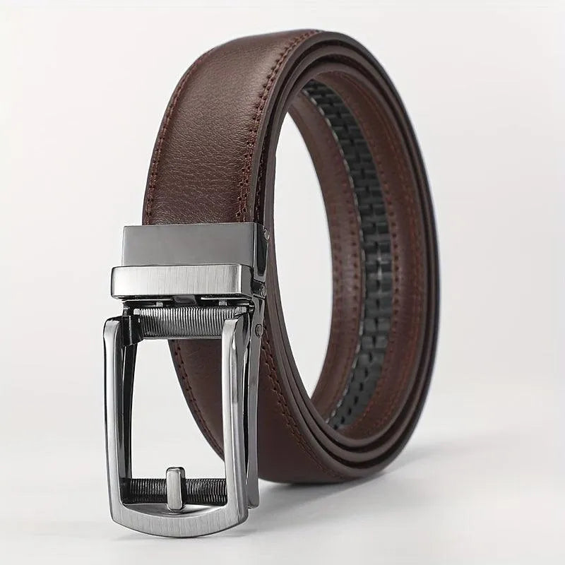 Cinturón de Cuero Real - Lujo - Cuero Premium - Perfecto para Ocasiones Formales e Informales
