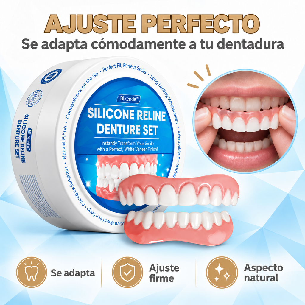 Bikenda | Experimenta la comodidad de una dentadura postiza por una fracción del precio