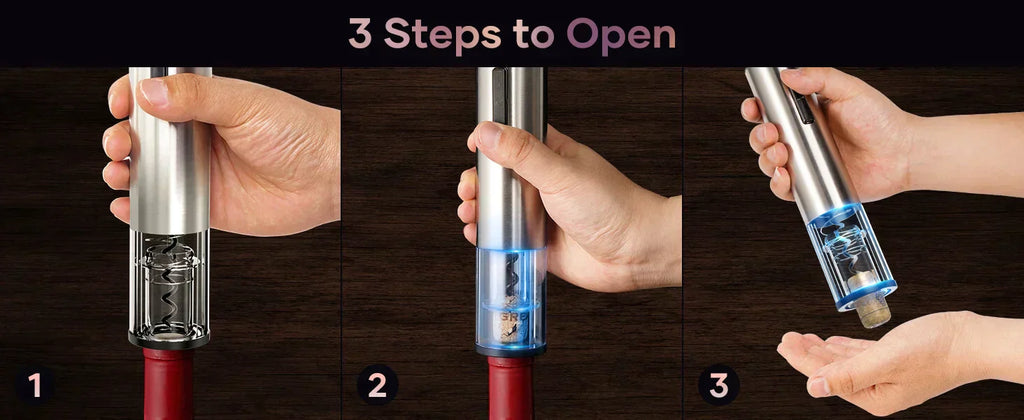 Abridor de vino eléctrico - Asting CorkMaster